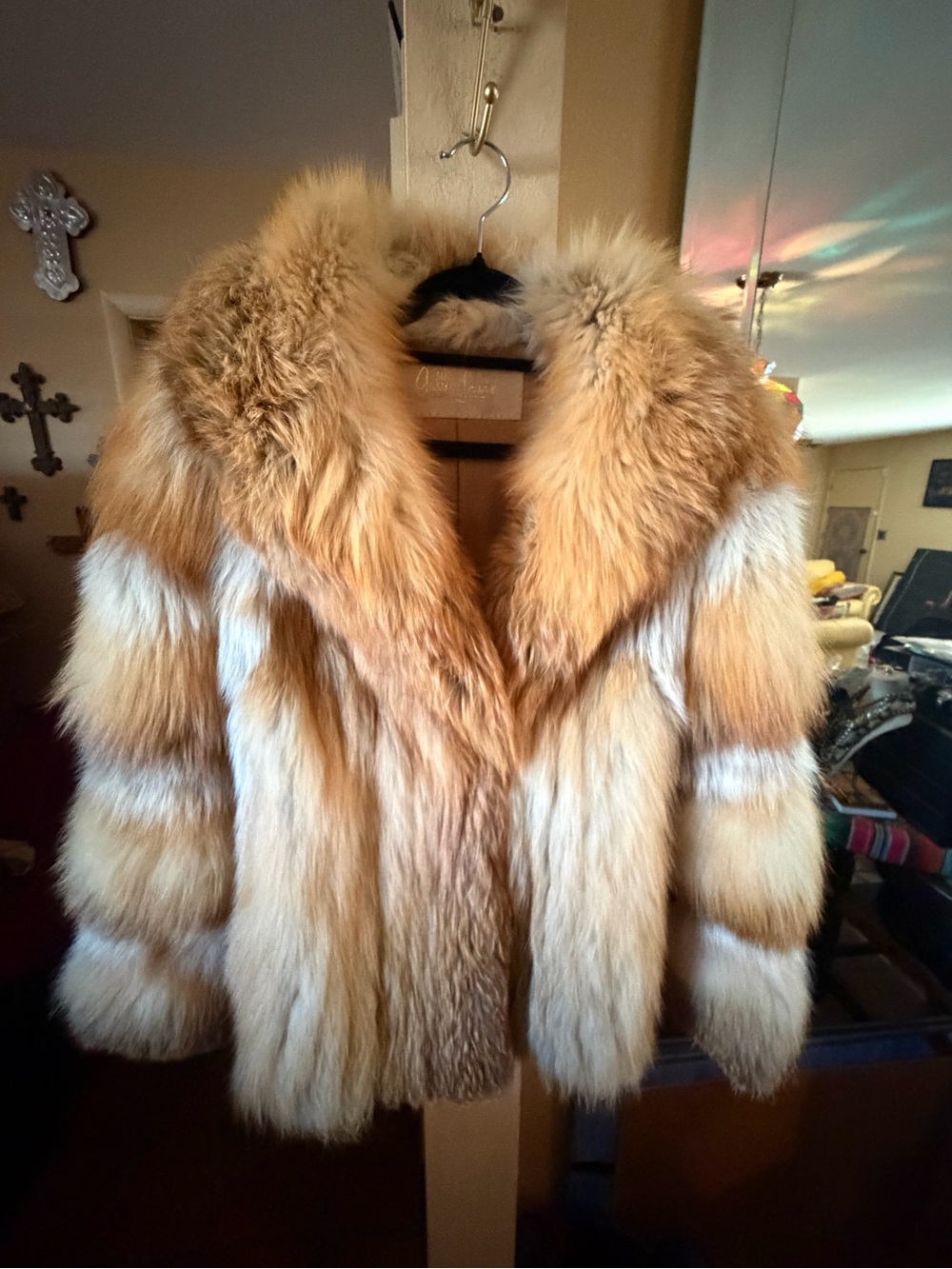 Ranch Red Fox Fur Jacket